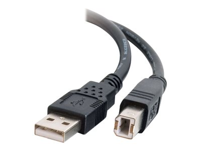 C2G - Kabel USB - USB (M) do USB typ B (M) - USB 2.0 - 1 m - černá 81565 28101