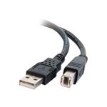 C2G - Kabel USB - USB (M) do USB typ B (M) - USB 2.0 - 2 m - černá 81566 28102