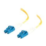 C2G LC-LC 9/125 OS1 Duplex Singlemode PVC Fiber Optic Cable (LSZH) - Patch kabel - jednoduchý režim 85606