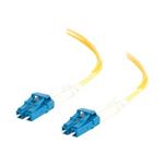 C2G LC-LC 9/125 OS1 Duplex Singlemode PVC Fiber Optic Cable (LSZH) - Patch kabel - jednoduchý režim 85609