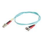 C2G LC-ST 10Gb 50/125 OM3 Duplex Multimode PVC Fiber Optic Cable (LSZH) - Síťový kabel - ST několik 85543