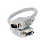 C2G Premium - Prodlužovací šňůra VGA - HD-15 (VGA) (M) do HD-15 (VGA) (F) - 50 cm 81095