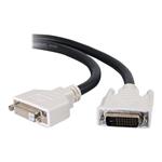 C2G - Prodlužovací kabel DVI - dva spoje - DVI-D (M) do DVI-D (F) - 2 m 81194