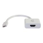 C2G USB 3.1 USB C to HDMI Audio/Video Adapter - USB Type C to HDMI White - Externí video adaptér - 80516