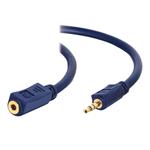 C2G Velocity - Prodlužovací šňůra audio - stereo mini jack (M) do stereo mini jack (F) - 50 cm - od 80283