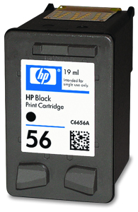 C6656A Black Catridge DJ5550 #56, 19 ml C6656AE