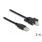 Cable USB 2.0 Type-A male to Type-B male, Cable USB 2.0 Type-A male to Type-B male 87201