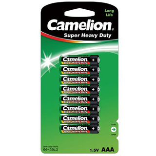CAMELION Batérie SUPER HD zink-chlorid AAA 8ks
