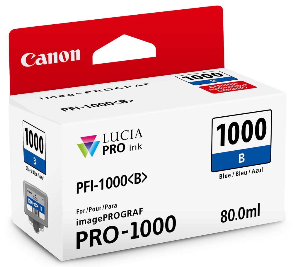 Canon cartridge PFI-1000 B Blue Ink Tank 0555C001