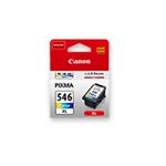 Canon CL-546XL - 13 ml - Vysoká výtěžnost - barva (azurová, purpurová, žlutá) - originál - inkousto 8288B001