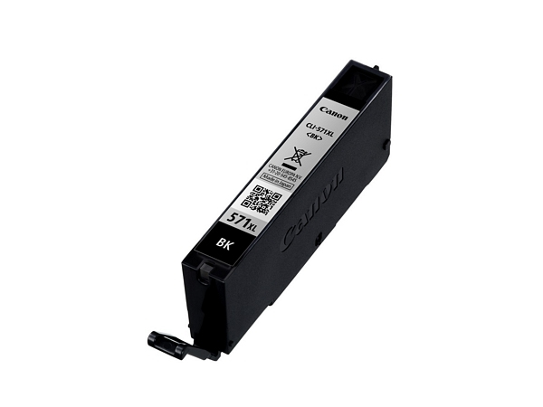 Canon CLI-571BK XL - 11 ml - Vysoká výtěžnost - černá - originál - blistr se zabezpečením - inkoust 0331C004