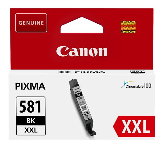 Canon CLI-581BK XXL - Velikost XXL - černá - originál - inkoustový zásobník - pro PIXMA TS6250, TS6 1998C001