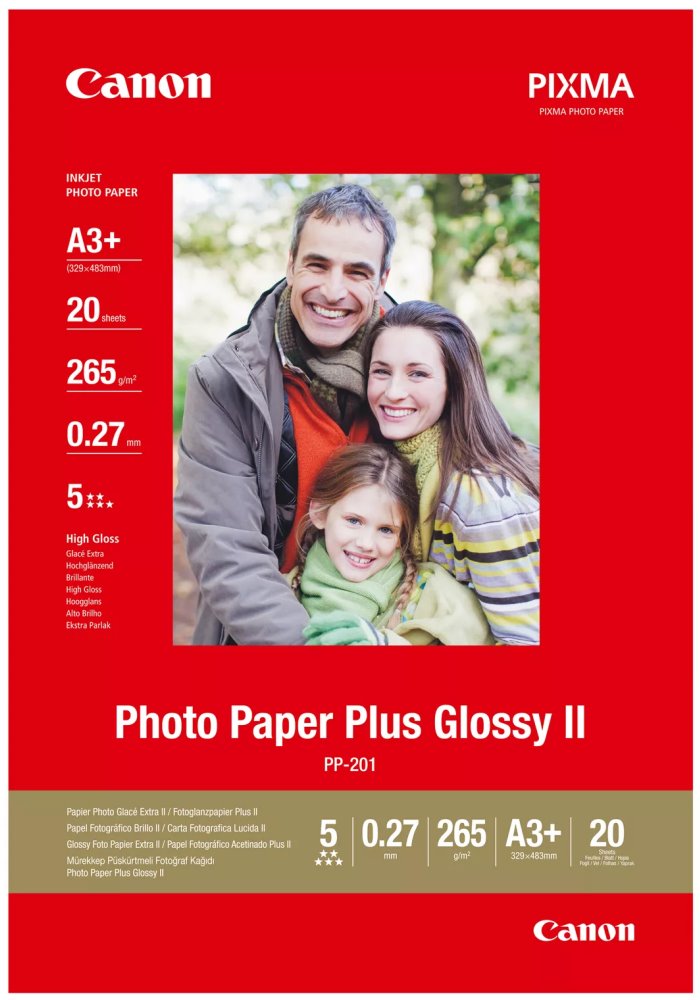 Canon fotopapír BJ MEDIA PH PAPER PP-201 A3+ (20 listů) 2311B021