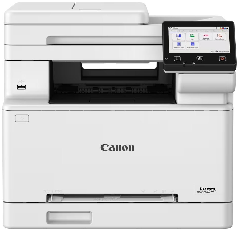 Canon i-SENSYS MF667Cdw - PSCF/A4/WiFi/LAN/SEND/DADF/duplex/PCL/PS3/colour/25ppm 6928C001