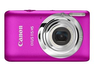 Canon IXUS 115 HS, 12,1MP, 4x zoom CZ, 3,0" LCD Pink 4929B012