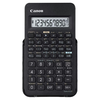 Canon kalkulačka F-605G HWB EMEA, 0891C004, čierna, vedecká, dvanásťmiestna, goniometrické funkcie,