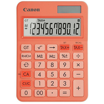 Canon kalkulačka LS-125KB-OR, oranžová, vrecková, dvanásťmiestna 6819C002