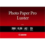 Canon LU-101 Photo Paper Pro Luster, foto papier, lesklý, biely, A2, 16.54x23.39", 260 g/m2, 2 6211B026