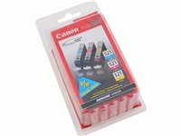 Canon originál ink CLI521, cyan/magenta/yellow, blister, 3x9ml, 2934B010, 2934B007, Canon iP3600, i