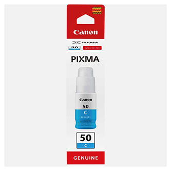 Canon originál ink GI-50 C, cyan, 7700str., 9ml, 3403C001, Canon PIXMA G5050, G6050, GM2050