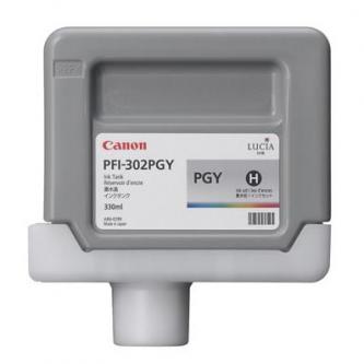 Canon originál ink PFI302PGY, photo grey, 330ml, 2218B001, Canon iPF-8100, 9100 2218B001AA