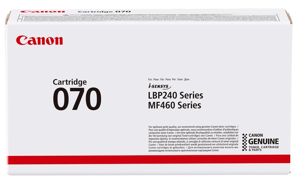 Canon originál toner 070 BK, 5639C002, black, 3000str.