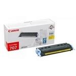 Canon originál toner CRG707, yellow, 2000str., 9421A004, Canon i-SENSYS LBP 5000,5100,5101