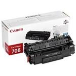 Canon originál toner CRG708, black, 2500str., 0266B002, Canon LBP-3300