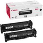 Canon originál toner CRG718, black, 6800str., 2662B005, Canon LBP-7200Cdn, Dual pack, 2ks