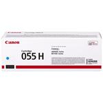 Canon originální toner CRG-055HC (azurový, 5900str.) pro Canon MF742Cdw, MF744Cdw, MF746Cx, LBP663Cdw, LBP664Cx 3019C004