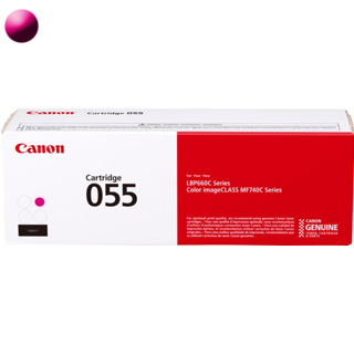 Canon originální toner CRG-055M (purpurový, 2100str.) pro Canon MF742Cdw, MF744Cdw, MF746Cx, LBP663Cdw, LBP664C 3014C002