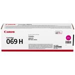 Canon originální vysokokapacitní toner Cartridge 069 H M magenta, MF752Cdw, 754Cdw, LBP673Cdw, kapacita5 500 st 5096C004