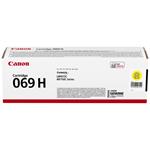 Canon originální vysokokapacitní toner Cartridge 069 H Y žlutý, MF752Cdw, 754Cdw, LBP673Cdw, kapacita 5 500 str 5095C004
