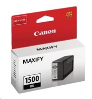 Canon PGI-1500 BK - 12.4 ml - černá - originál - inkoustový zásobník - pro MAXIFY MB2050, MB2150, M 9218B001