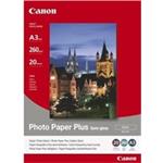 Canon Photo Paper Plus Semi-Glossy, foto papier, pololesklý, saténový, biely, A3, 260 g/m2, 20 ks, 1686B026