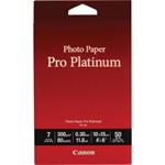 Canon Photo Paper Pro Platinum PT-101, foto papier, lesklý, biely, 10x15cm, 4x6&quot;, 300 g/m2, 50 2768B014