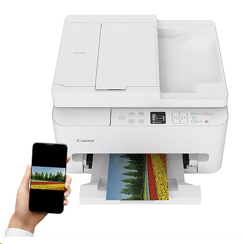 Canon PIXMA TS7550i biela (A4, tlač/kopírovanie/skenovanie/cloud, duplex, ADF, WiFi, USB) 7178C006