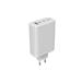 Canyon 140ACC vysokorýchlostná univerzálna nabíjačka do steny, 3xUSB-C 140W/100W/65W, 1xUSB-A 60W, biela CNS-CUW140ACC