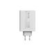 Canyon 140ACC vysokorýchlostná univerzálna nabíjačka do steny, 3xUSB-C 140W/100W/65W, 1xUSB-A 60W, biela CNS-CUW140ACC