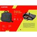 Canyon B-5, Business taška pre 15´´ notebook, šedá CNS-CB5G4
