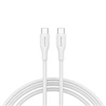 Canyon CC60SC10, 1 m kábel, USB-C / USB-C, PD 60 W, 480 Mbps, biely CNS-CC60SC10W