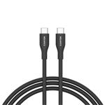 Canyon CC60SC10, 1 m kábel, USB-C / USB-C, PD 60 W, 480 Mbps, čierny CNS-CC60SC10B