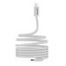 Canyon CCMG60AB15, 1 m kábel, USB-C / USB-C, magnet, PD 60 W, opletený, biely CND-CCMG60AB15W