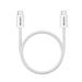 Canyon CCMG60AB15, 1 m kábel, USB-C / USB-C, magnet, PD 60 W, opletený, biely CND-CCMG60AB15W