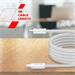 Canyon CCMG60AB15, 1 m kábel, USB-C / USB-C, magnet, PD 60 W, opletený, biely CND-CCMG60AB15W