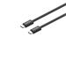 Canyon CCMG60AB15, 1 m kábel, USB-C / USB-C, magnet, PD 60 W, opletený, čierny CND-CCMG60AB15B