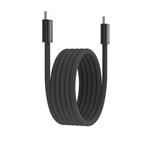 Canyon CCMG60AB15, 1 m kábel, USB-C / USB-C, magnet, PD 60 W, opletený, čierny CND-CCMG60AB15B