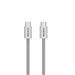 Canyon CCMG60AB15, 1 m kábel, USB-C / USB-C, magnet, PD 60 W, opletený, šedý CND-CCMG60AB15LG