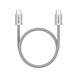 Canyon CCMG60AB15, 1 m kábel, USB-C / USB-C, magnet, PD 60 W, opletený, šedý CND-CCMG60AB15LG
