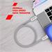 Canyon CCMG60AB15, 1 m kábel, USB-C / USB-C, magnet, PD 60 W, opletený, šedý CND-CCMG60AB15LG